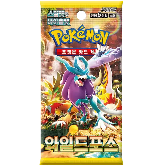 Wild Force Booster Pack | POKÉMON | Korean