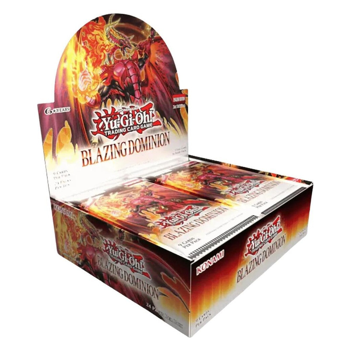 Blazing Dominion Booster Box (1st Edition) – Yu-Gi-Oh! English sealed product