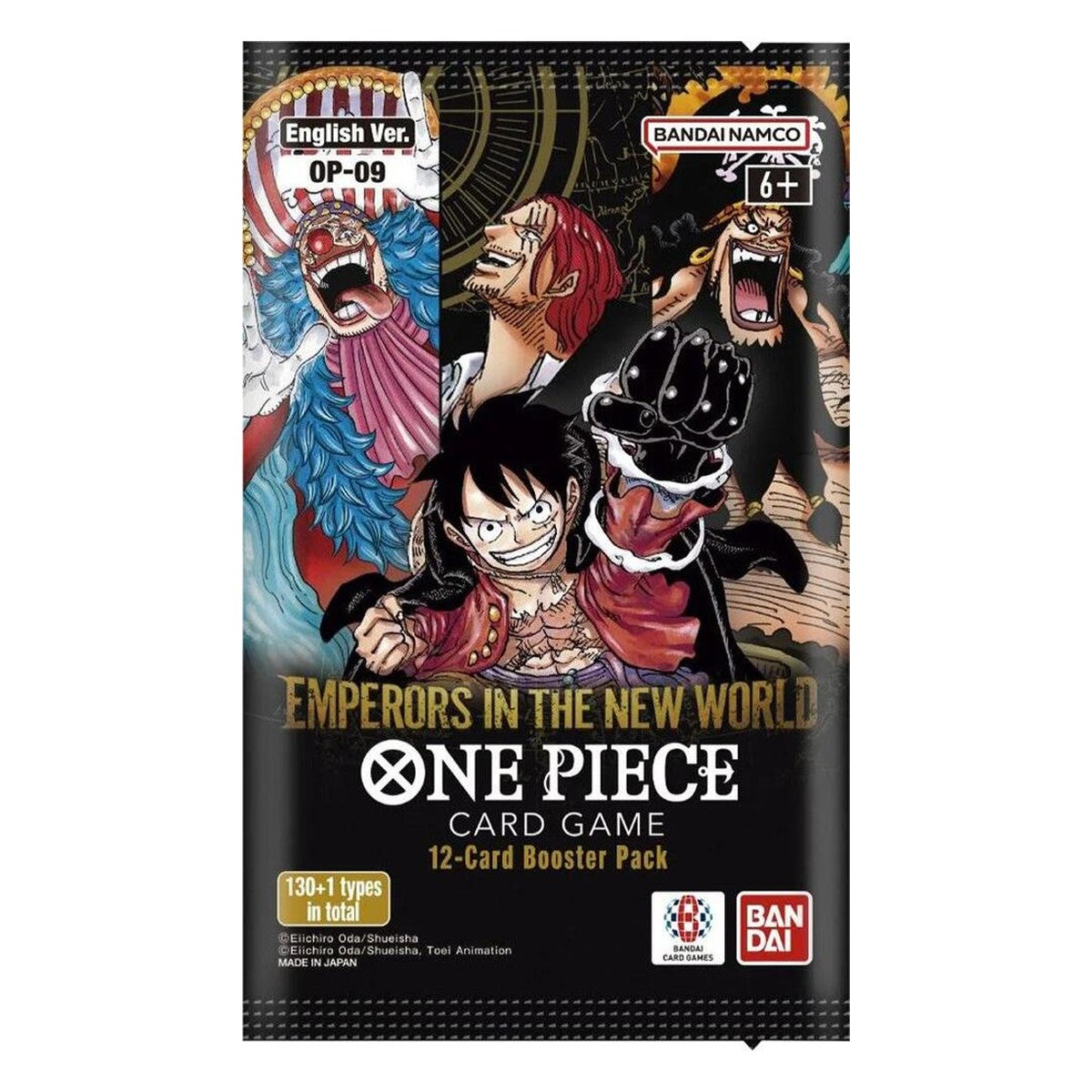 OP-09 Booster Pack Emperors in the New World – One Piece Card Game English sealed product